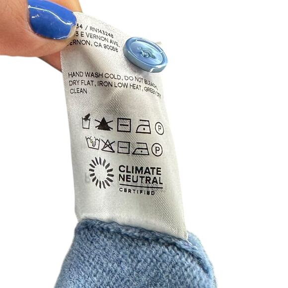 REFORMATION Nathalia Embellished Rhinestone Wool Cropped Cardigan Sweater Size M - Picture 4 of 8